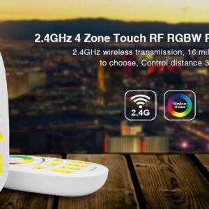 MiBoxer FUT096 LED Fernbedienung RGB-W 4 Zonen