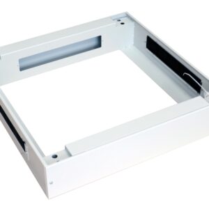 ALLNET 19"Schrank, zbh. Sockel, B600/T 800mm, Lichtgrau, für SNB-Serie