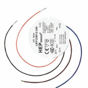 HEP Netzteil - 12V 12W - HEP für Unterputzdose
