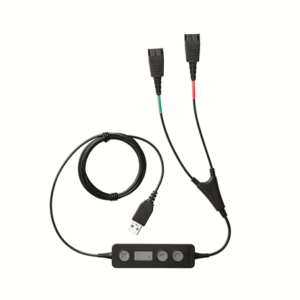 Jabra Kabel Link 265 Supervisor, USB auf 2x QD Stecker