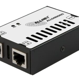 ALLNET PoE Injektor Gigabit / PoE & PoE+ & PoE & LT PoE (15,4W/30W/60W/90W) / Metallgehäuse / "ALL048900v2"