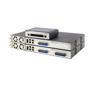 NVT Phybridge PoLRE • Switch full managed Layer2 • PoE over Single-Pair UTP • 1x RJ21 (24x UTP) • 2x GbE • 2x SFP
