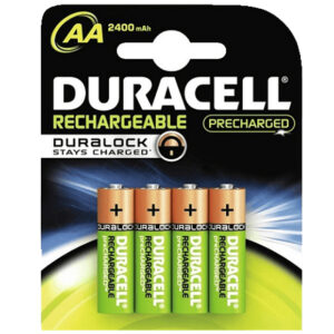 Batterie Akku wiederaufladbar AA 1,2V (HR06) *Duracell* StayCharged - 4er-Pack