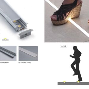Synergy 21 LED U-Profil 200cm, ALU033