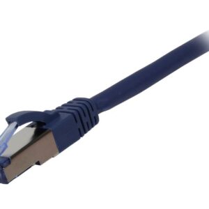 Patchkabel RJ45, CAT6A 500Mhz, 5m, blau, S-STP(S/FTP), AWG27, LSZH, Synergy 21