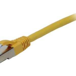 Patchkabel RJ45, CAT6A 500Mhz, 2m, gelb, S-STP(S/FTP), AWG27, LSZH, Synergy 21