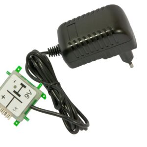 ALLNET Brick'R'knowledge Netzteiladapter 9V 1A Sicherung und Masse