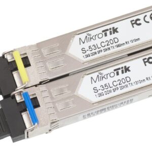 Mikrotik Zubehör Pair of SFP modules, S-35LC20D + S-53LC20D