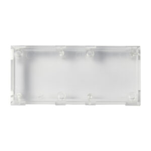 ALLNET Brick’R’knowledge Kunststoffschale 2x1 transparent oben und unten 10er Pack