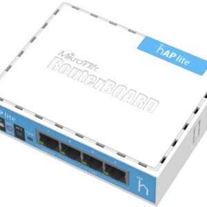MikroTik home Access Point RB941-2nD, hAP lite, 2.4 GHz, 4x 10/100