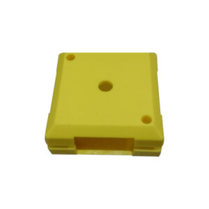 ALLNET Brick’R’knowledge Kunststoffschale 1x1 gelb oben und unten 10er Pack