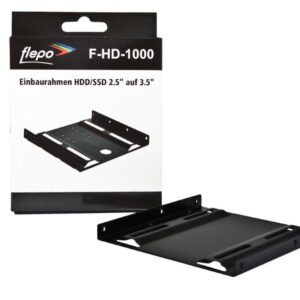 HD Einbaurahmen HDD/SSD 2.5" auf 3.5"