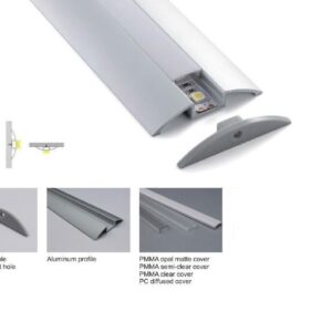 Synergy 21 LED U-Profil 200cm, ALU021