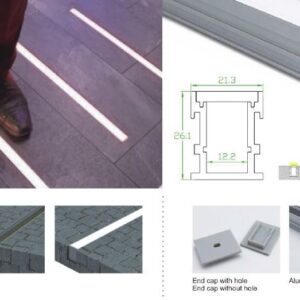 Synergy 21 LED U-Profil 200cm, ALU034
