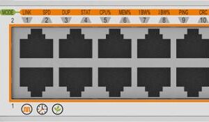 ZTE FTTH L2/L3 Switch 24x10/100/1000 RJ45 - 5928E 1.4V