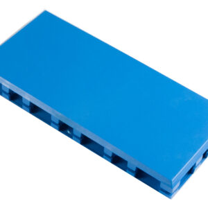 ALLNET Brick’R’knowledge Kunststoffschale 4x2 blau oben und unten