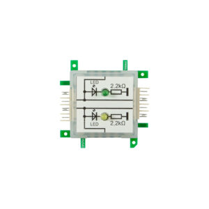 ALLNET Brick’R’knowledge Dual GPIO-Monitoring LED 3mm - mit Masse