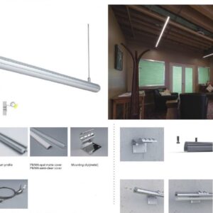 Synergy 21 LED U-Profil 200cm, ALU008