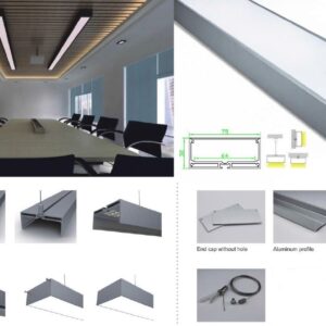 Synergy 21 LED U-Profil 200cm, ALU048
