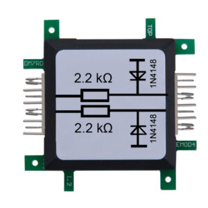 ALLNET Brick’R’knowledge Widerstand 2,2K doppelt Ohm mit Schutzdiode