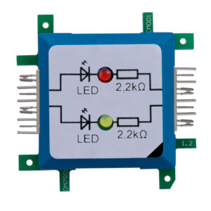 ALLNET Brick’R’knowledge LED dual rot & gelb Signal durchverbunden