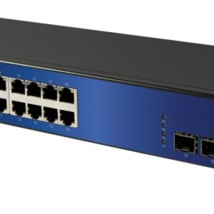 ALLNET Switch smart managed 16 Port Gigabit / 16x LAN / 4x SFP / Lüfterlos / 19" / "ALL-SG8420M"