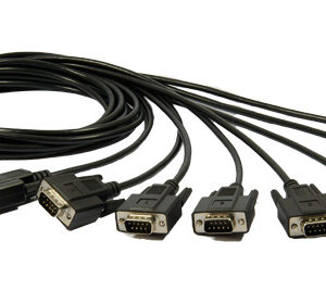 ALLDAQ ADQCRD78F8D9M1m OktopusKabel (8 x 9pol. SubD) für serielle Ports