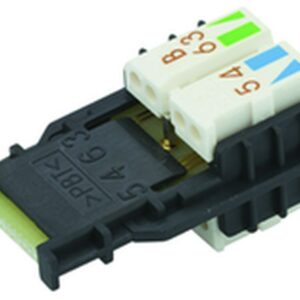 Telegärtner Stecker, TP/RJ45, Feldkonfektionierbar, zbh. Ersatz Adermanager, MFP8, T568B
