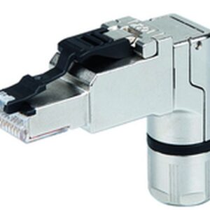 Telegärtner Stecker, TP/RJ45, Feldkonfektionierbar, CAT6A, MFP8-4x90,T568A, gewinkelt,