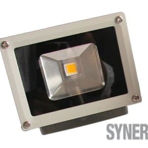 Synergy 21 LED Spot Outdoor Baustrahler 10W graues Gehäuse - grün V2