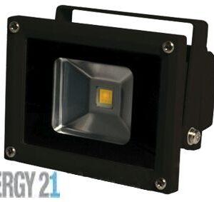 Synergy 21 LED Spot Outdoor Baustrahler 10W schwarzes Gehäuse - grün V2