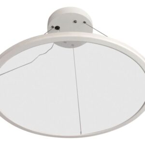 Synergy 21 LED light panel R600 neutralweiß rund transparent