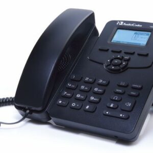 AudioCodes SfB IP-Phone 405HD, Gigabit, PoE, Black, PSU
