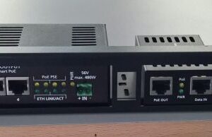 ALLNET 19"zbh. 1HE Universal Einbauboden für Kleingeräte / 1x Keystone Aufnahme Farbe Schwarz