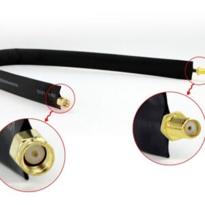 ALLNET Antennen-Kabel/Fensterdurchführung SMA(M) SMA(F) 50 cm