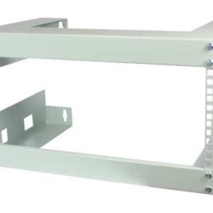 ALLNET 19"Wandgehäuse offen, 4HE, T300mm, Lichtgrau, SWD-Serie,