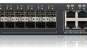 Zyxel Switch full managed Layer3 32 Port • 24x SFP • 4x 1 Gb Combo • 4x SFP+ • 19" • NebulaFlex Pro • XGS4600-32F