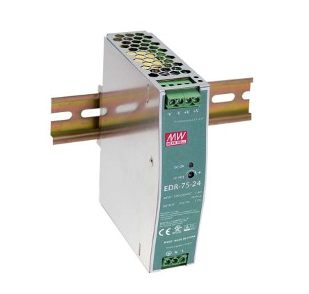 MEAN WELL Netzteil - 12V 75W Hutschiene