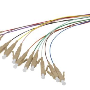 LWL-Pigtail-LC 50/125u, 2mtr. OM2, 12-Pack, farbig, Synergy 21,