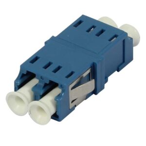 LWL-Kupplung,LC-Buchse/LC-Buchse, 9/125u Singlemode OS2, blau, duplex, PC, ohne Flansch, Synergy 21,