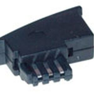 Kabel TK TAE-Adapter,flach,TAE-F -> RJ11/RJ12, Bulkware, Synergy 21