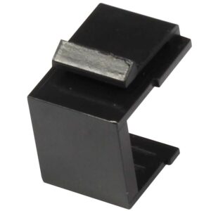 Keystone, Modul, Blindstopfen, schwarz, Synergy 21,