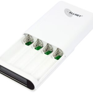 ALLNET Powerbank 18650 3,7V 3er-Gehäuse "weiß" ALL-PB104