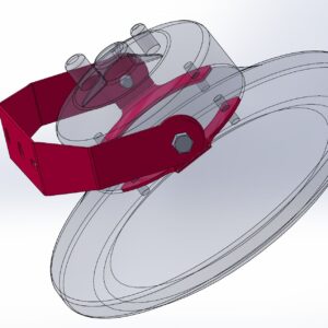 Synergy 21 LED Spot Pendelleuchte UFO zub. Wandhalterung für UFO size S Bügel kurz