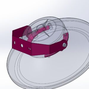 Synergy 21 LED Spot Pendelleuchte UFO zub. Wandhalterung für UFO size M Bügel kurz