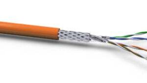 Kabel 1000MHz, CAT7, S-STP(S/FTP), Verlege, 500m Trommel, SLAN, Simplex, Orange, Dca, LSZH, VOKA
