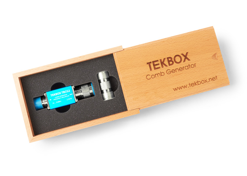 Tekbox TBCG2 / Kamm-Generator/Frequenzmultiplikator passiv, Kammspektrum 1 MHz bis 2,5 GHz