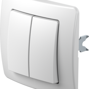 TEM Serie Ekonomik SWITCH 2GANG-1WAY10AX 250V~ PW