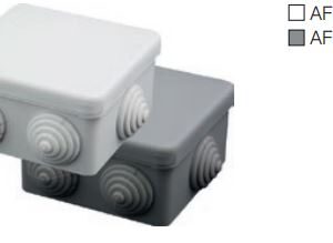 TEM Serie Fontana Abzweigkasten IP44 RN01 GY