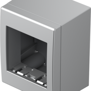 TEM Serie Modul Aufputzgehäuse IP20 BOX NO CUBO WITH BACK SIDE COV